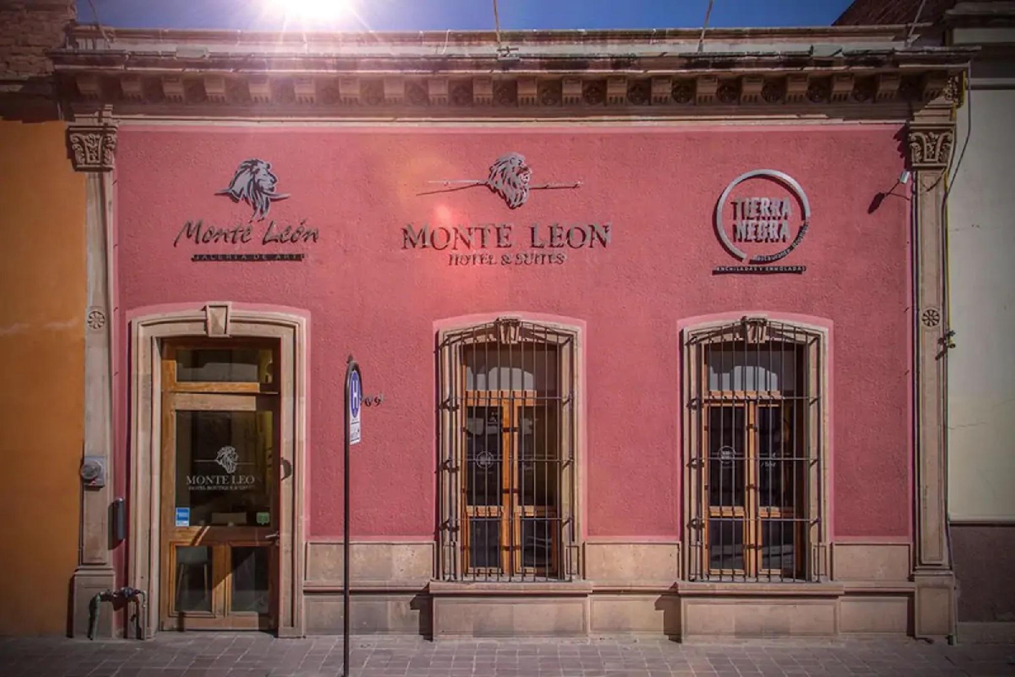 Monte Leon Hotel Boutique & Galeria Eksteriør bilde
